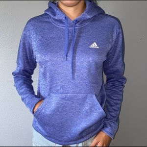Blue Adidas hoodie